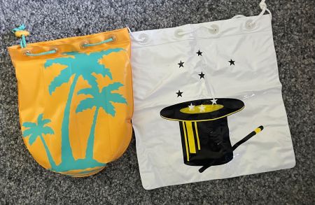2 Strandtasche / Kissen zum aufblasen 🌴 für den Sommer!