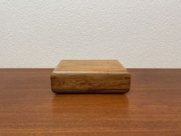Schlichte Holz Zigarettenkiste vintage Holzschatulle