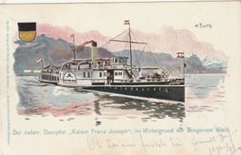 Österreich Dampfschiff Kaiser Franz Joseph