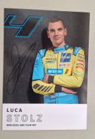 Autogrammkarte Luca Stolz Mercedes - AMG HRT Team Motorsport