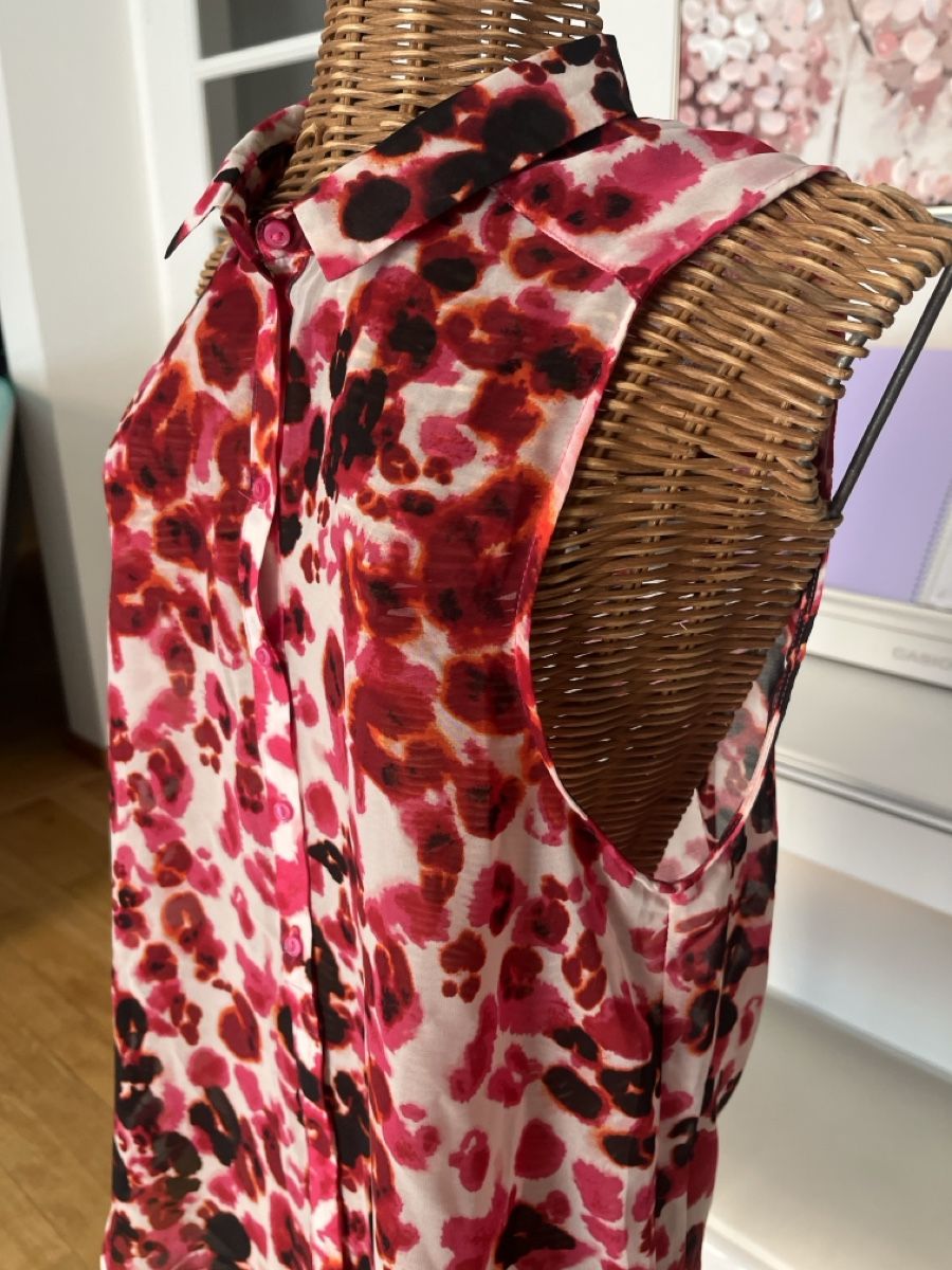 H&M Camicette: H&M Bluse, leicht, Pink/weiss, 38/40 – Usato da Solothurn venduto da Bobesch08 3