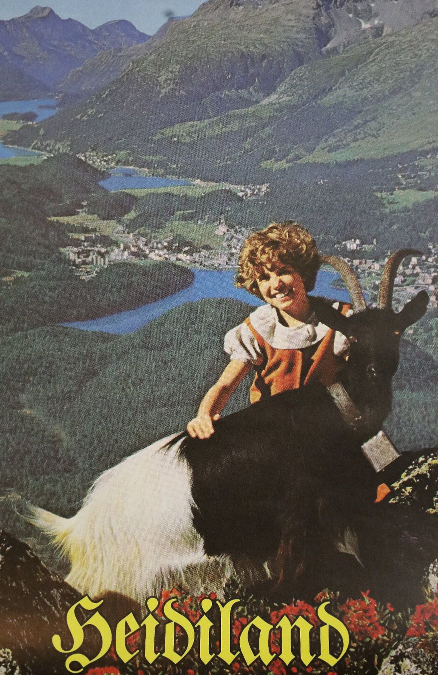 Foto & Immagini: Plakat, Poster "St. Moritz Heidiland" 1978 – Usato da Birrwil venduto da brandschatz_birrwil 2