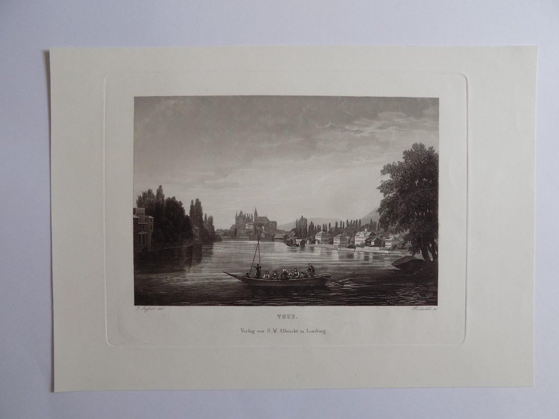 Gravures: Thun Aquatinta von Geisser – D'occasion à Risch par Antikfee 1