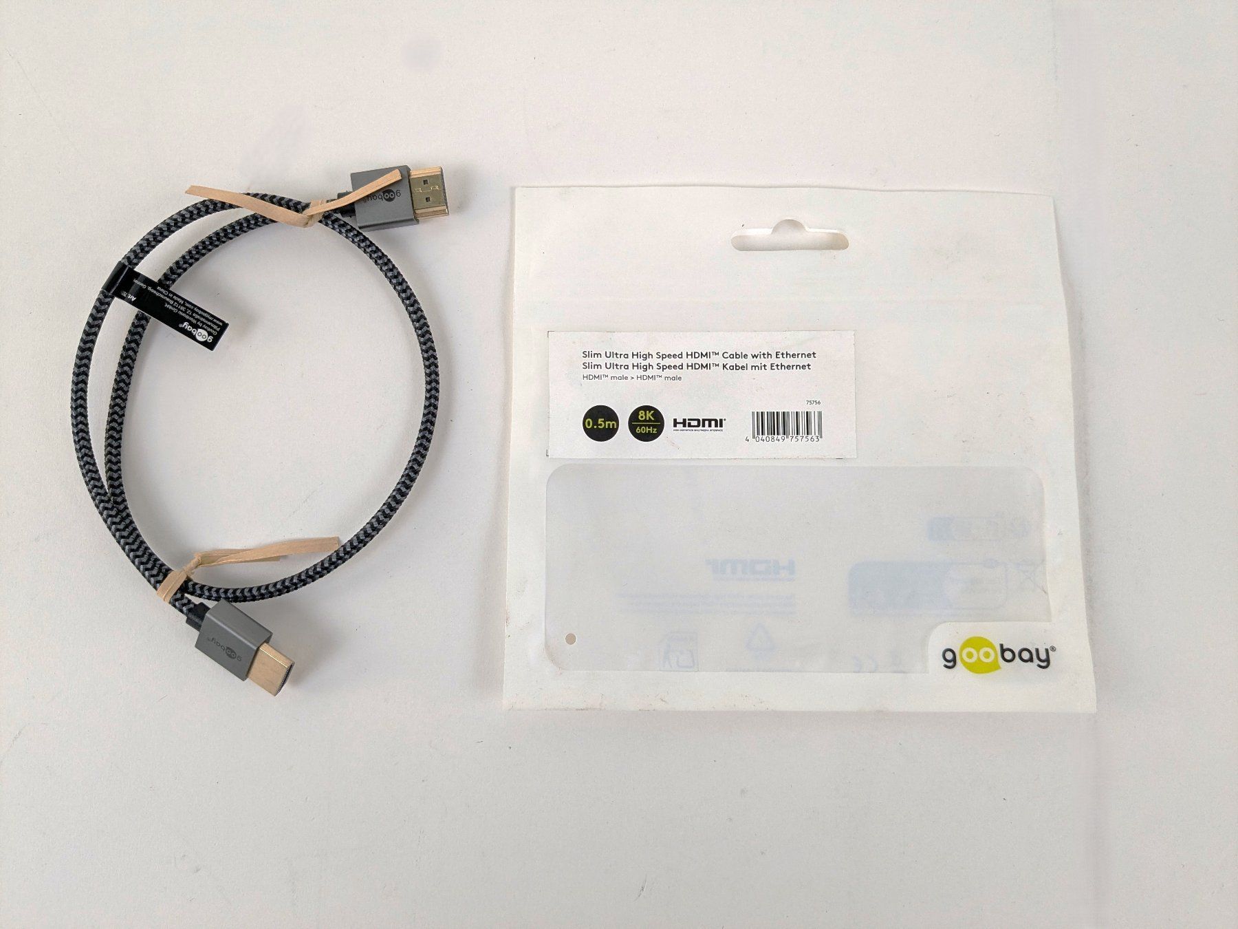 Kabel: GOOBAY HDMI-Kabel – Neu (gemäss Beschreibung) aus Dintikon von Restwert_Dintikon