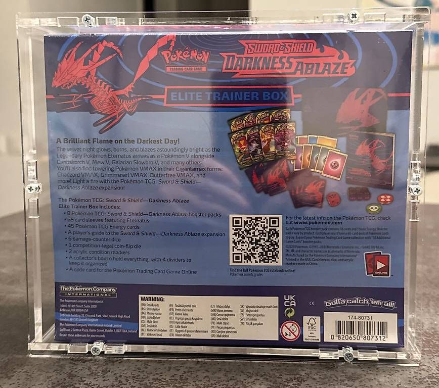 Pokémon Sammelbilder & Trading cards: Darkness Ablaze Elite Trainer Box – Neu und originalverpackt aus Penthaz von Loupuce 2