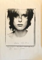 Karin Viard Autogramm signiert sw-Kopie Papier 20x30cm