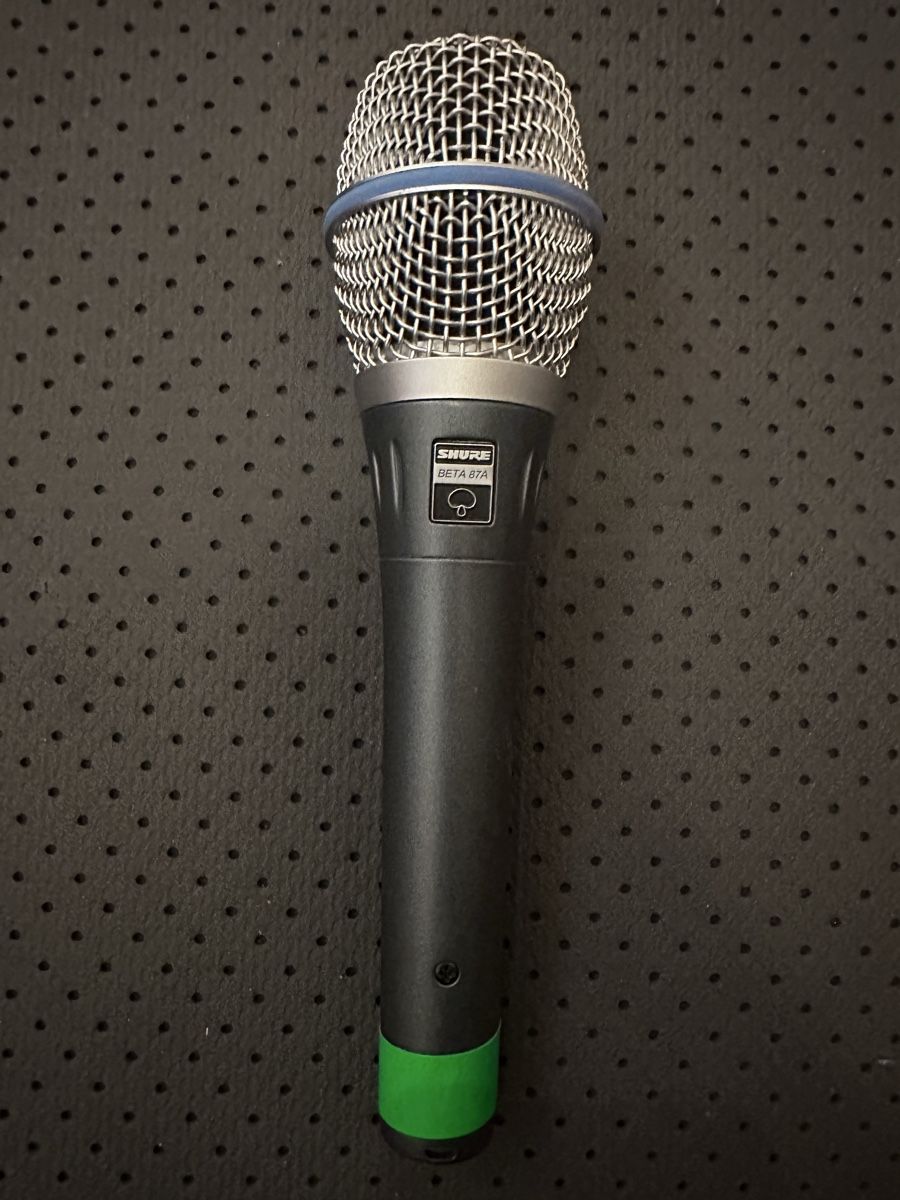Shure Mikrofone: Microphone Shure Beta 87a – Gebraucht aus St-Martin FR von kil_8q8l