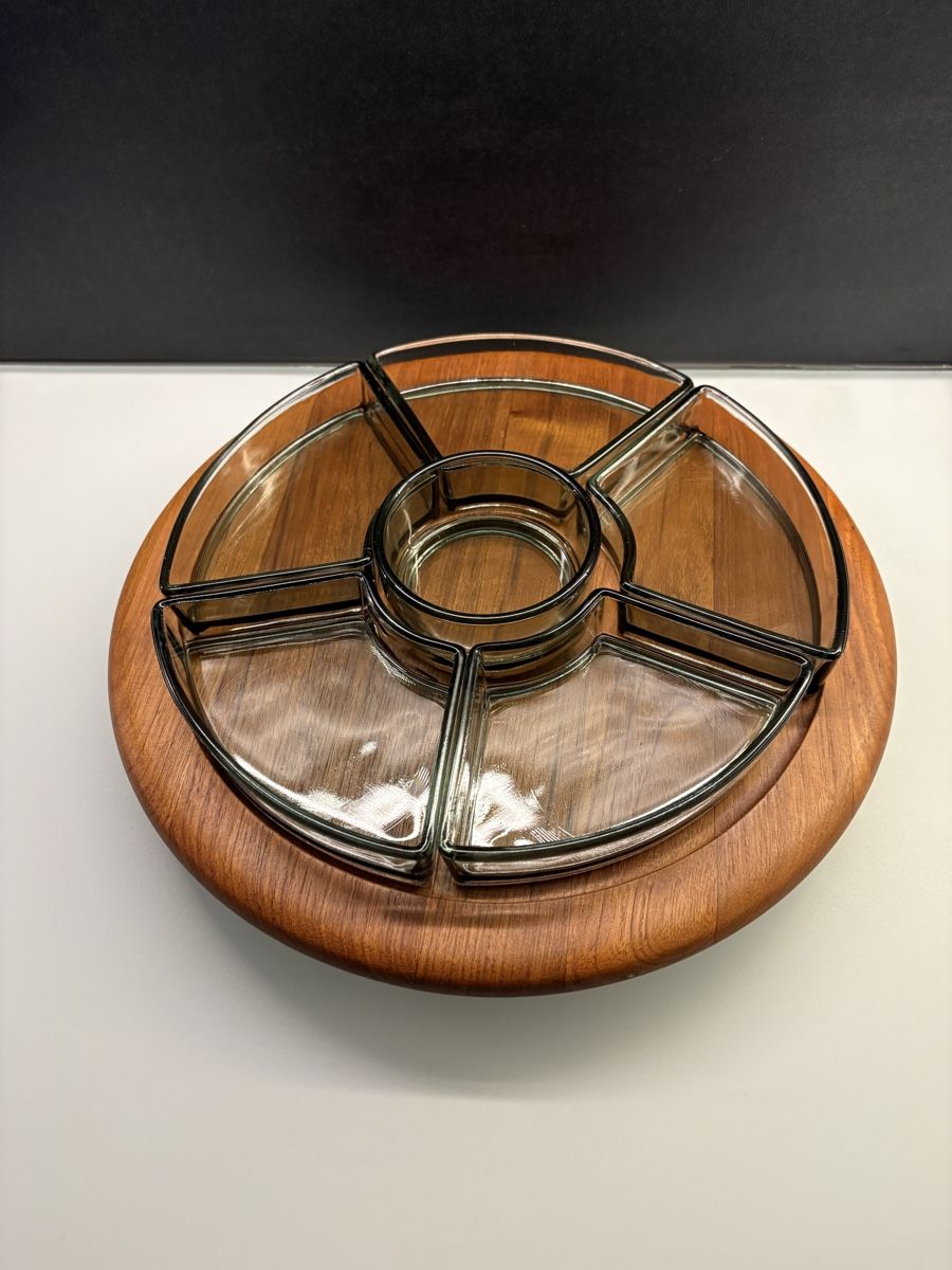 Piatti di portata: Digsmed Tablett Teak Apéroset – Usato da Bellach venduto da 2ndBox