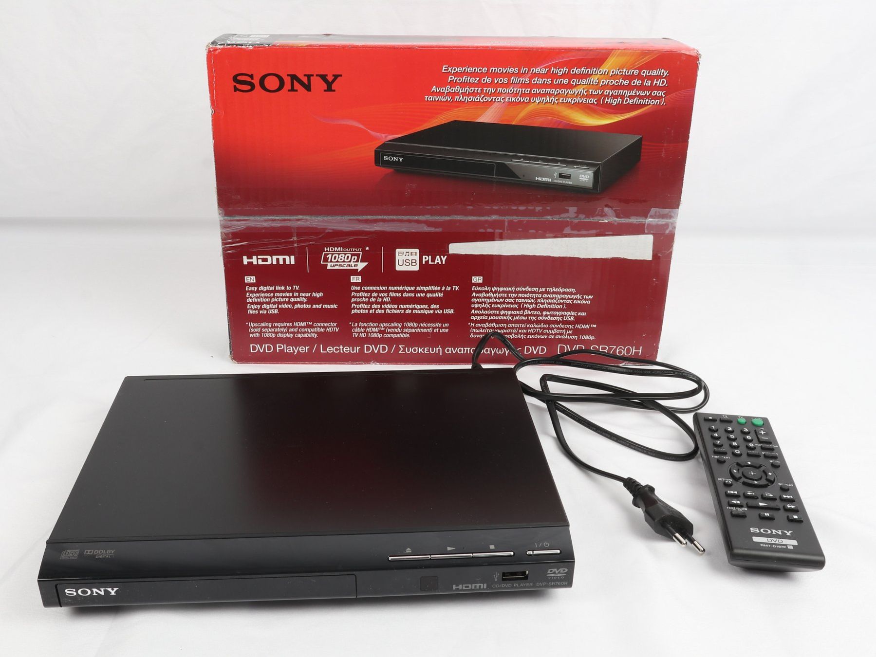 Sony Systèmes audio & multimédias: SONY DVD-Player DVP-SR760H – Neuf (Voir description) à Steinen par Restwert_Steinen