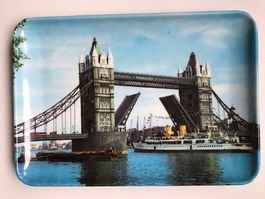 Souvenir Tellerli London Tower Bridge Ornamin