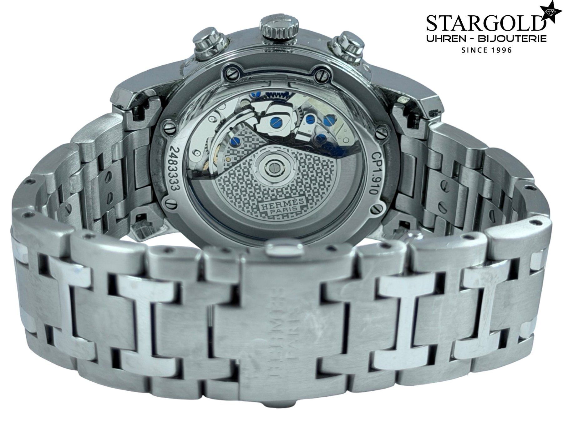 Hermès Orologi: Hermès Clipper Chrono - CP1.910 – Usato da Zürich venduto da Stargold-Uhren 6