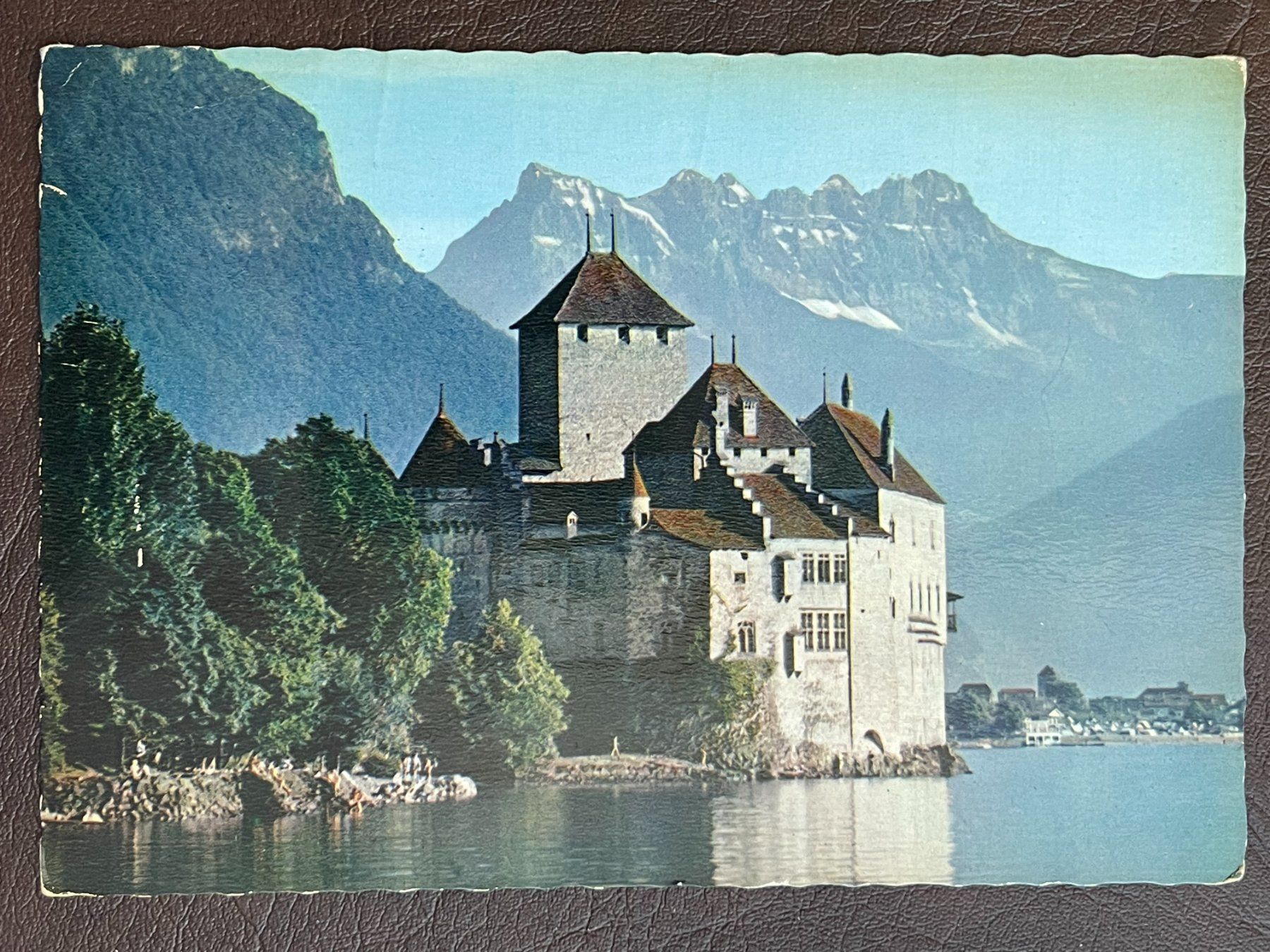 Cartoline postali: Montreux - Le Château Chillon – Usato da Steg VS venduto da danwer74