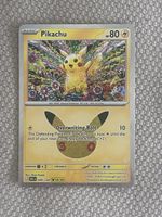 Pikachu 18/30 EN (Shinji Kanda), 30th Celebration
