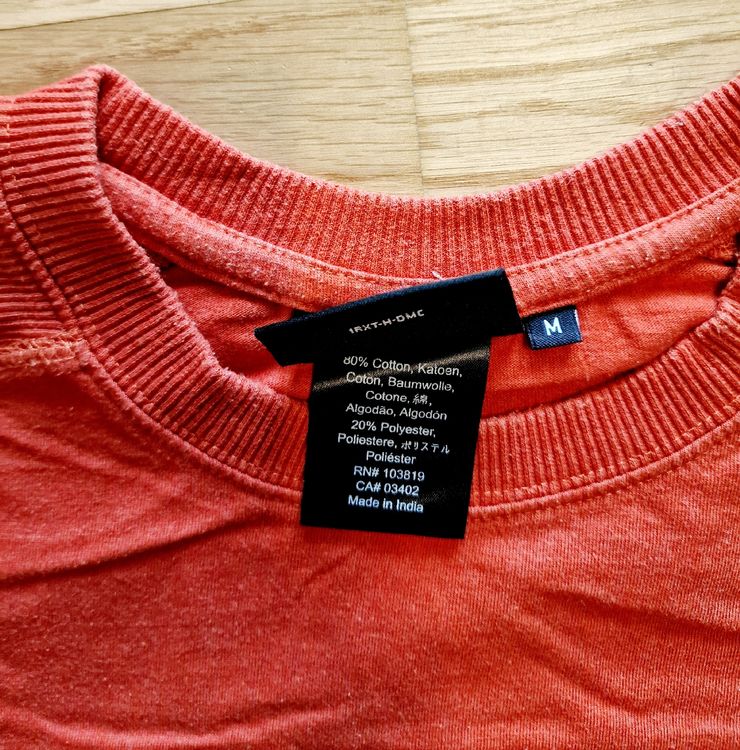 Harley-Davidson T-shirt: harley davidso tshirt orange GR.M – Usato da wetzikon venduto da Bestedienste 2