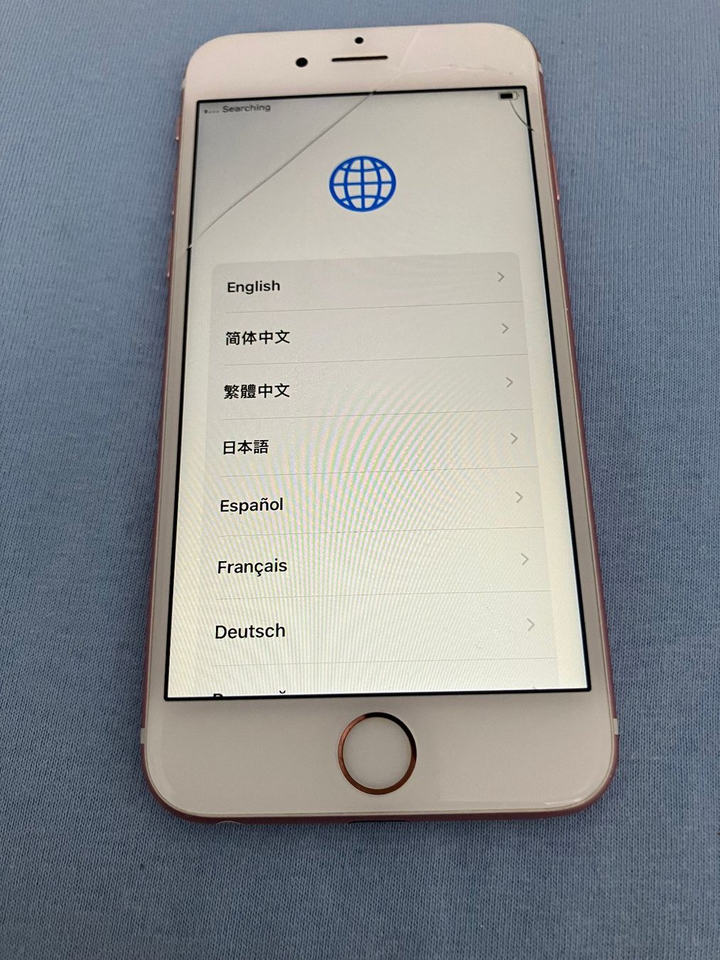 Apple Portables: iPhone 6s Rosegold mit Displayschaden – D'occasion à Honau par BrP27 5