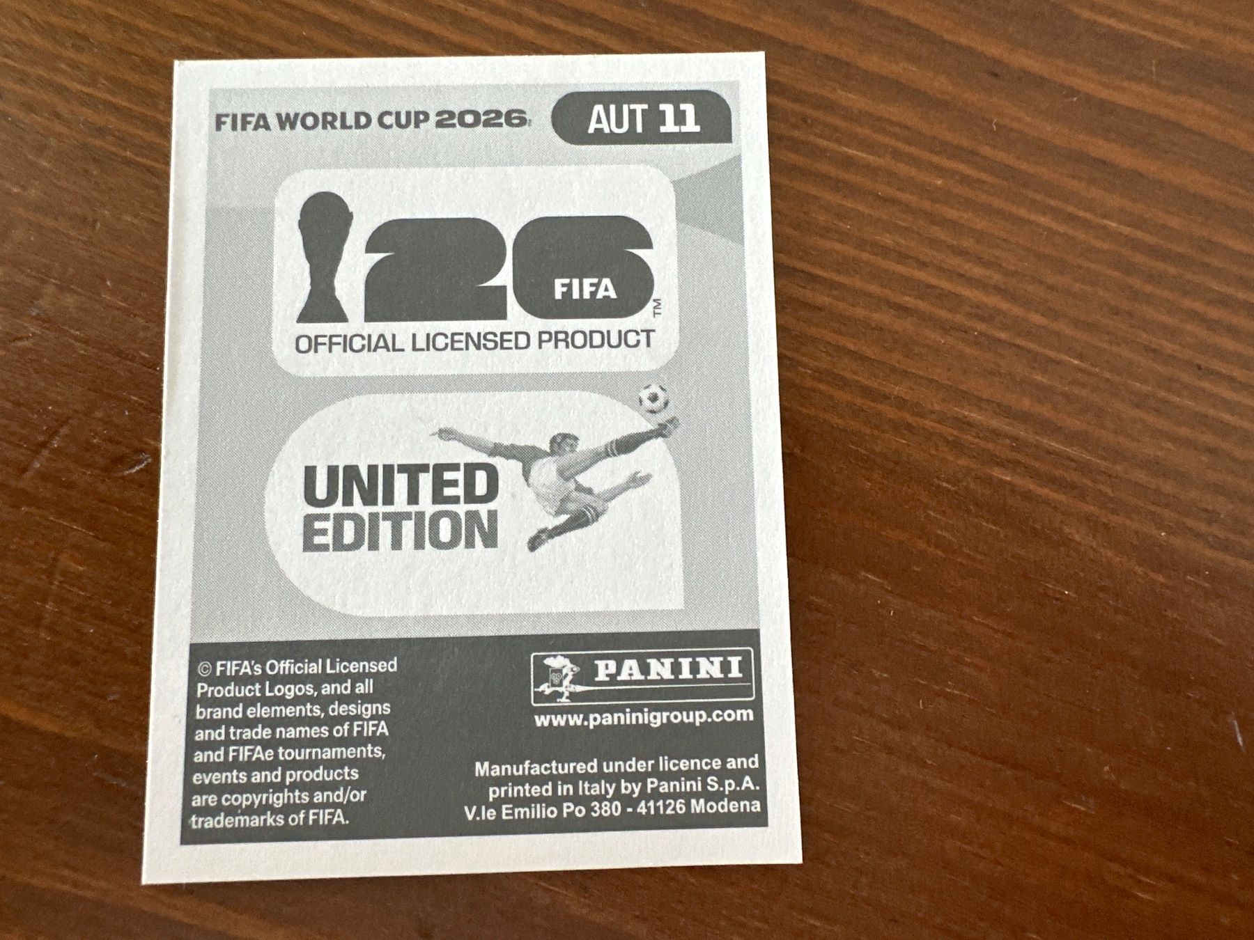 Panini Sammelbilder & Trading cards: Panini AUT 11 FIFA World Cup 2026 – Neu und originalverpackt aus Würenlos von gtvlady_82 1