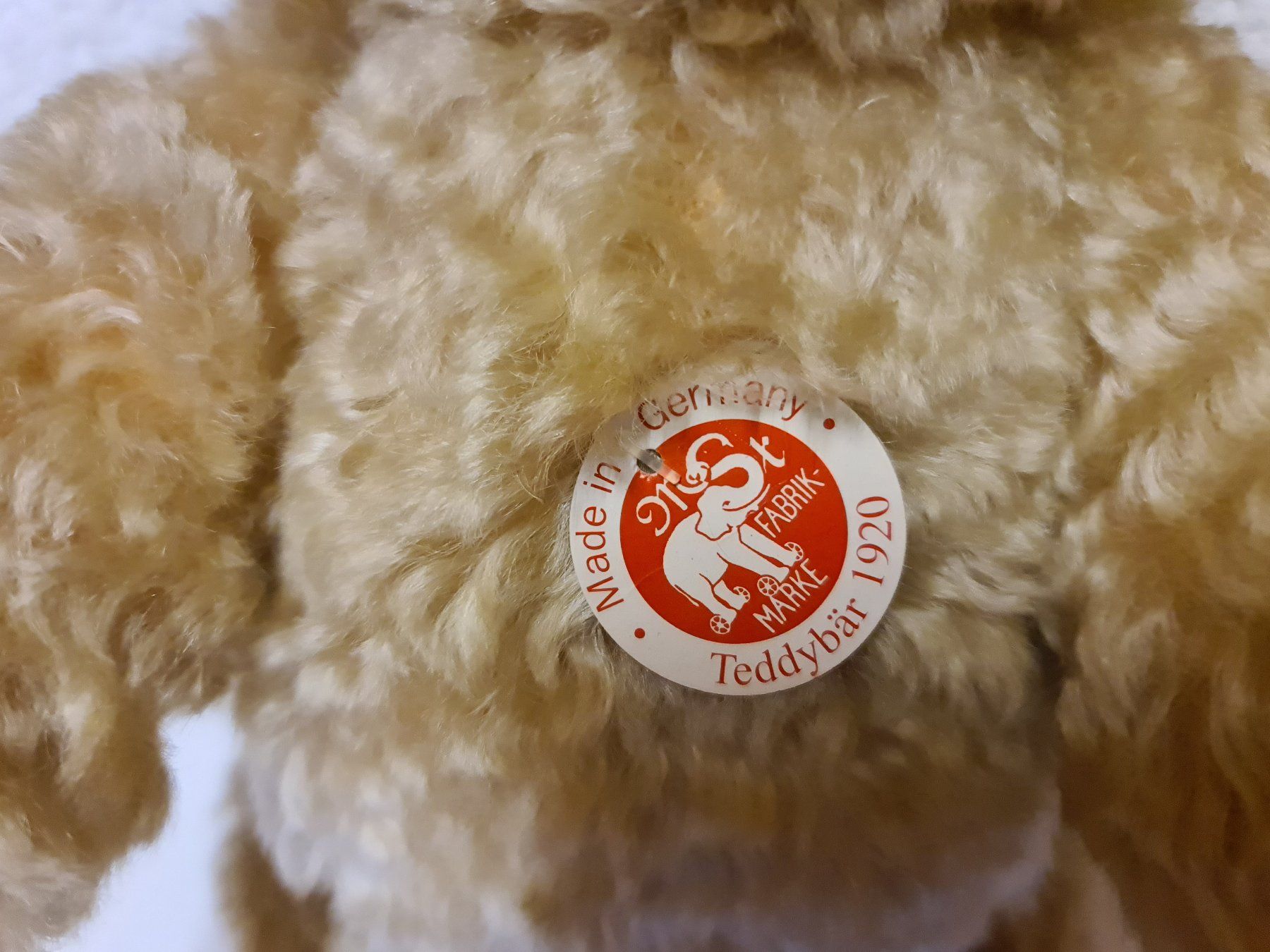 Steiff Giocattoli: Alter Steiffteddy Bär – Usato da Ibach venduto da Hfedier 1