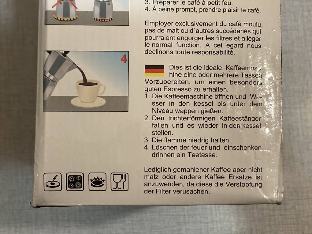 Machines à café & Machines à expresso: Bialetti / Kaffeemaschine – D'occasion à Pfäffikon ZH par hobbyclown 3
