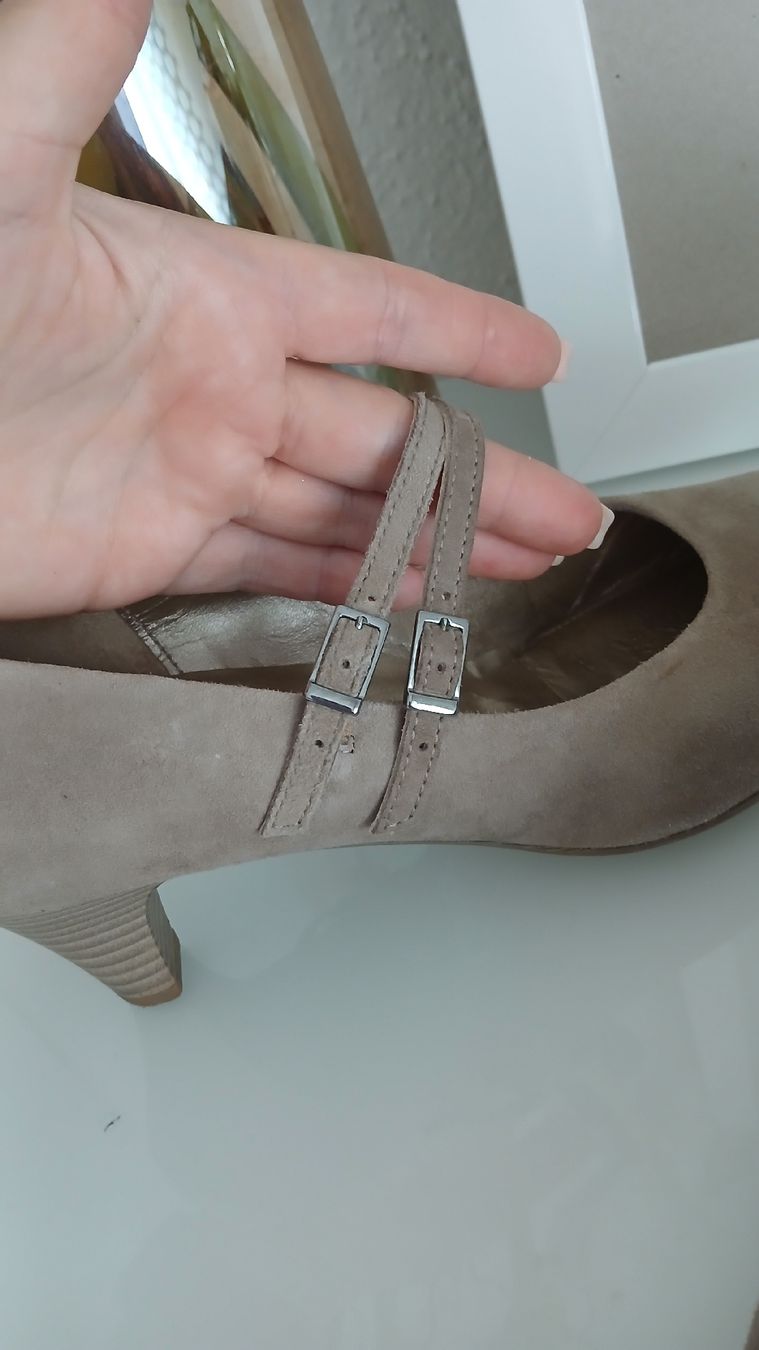 Gabor Scarpe da donna: Gabor Wildleder Schuhe Gr 7 ,401/5 – Usato da Beinwil am See venduto da Superchance 4