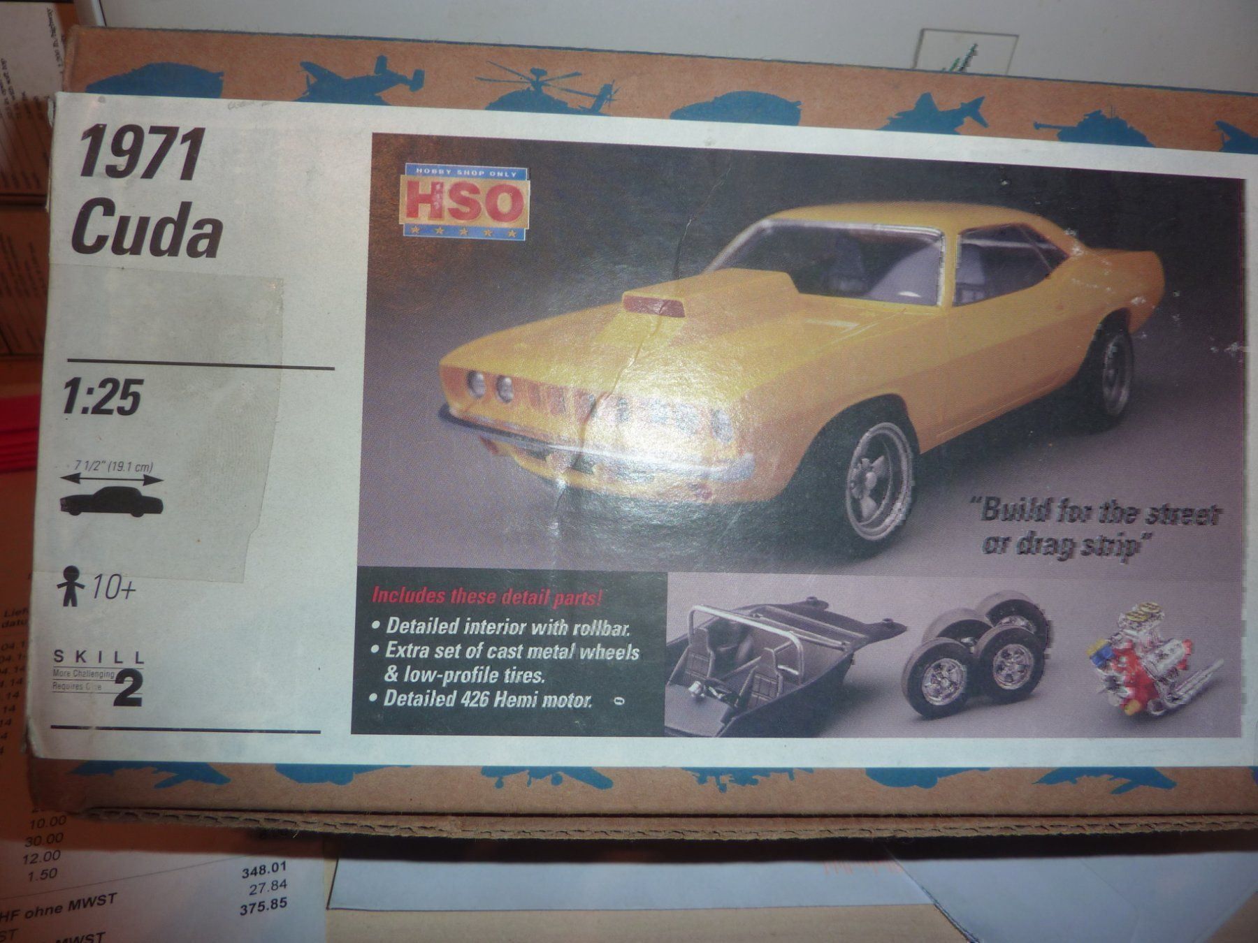 Modellini d'auto: 71 CUDA – Nuovo e nell'imballaggio originale da Balsthal venduto da bouteliee