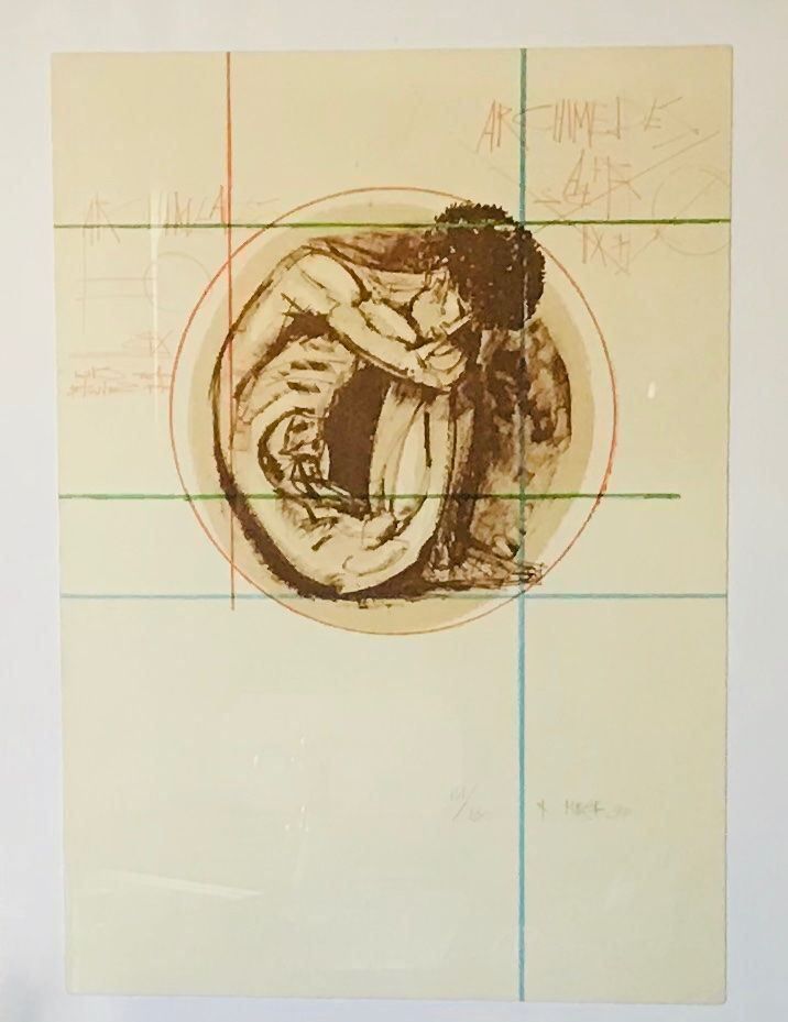 Grafica & Litografie: Lithographie von Rudolf Mirer – Usato da Einsiedeln venduto da artgallery59 2