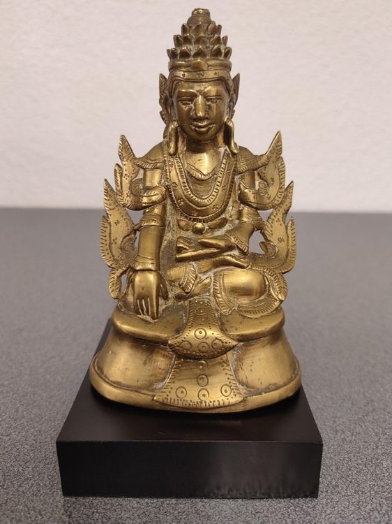 Sitzender Buddha Aus Bronze, Myanmar/Burma | Kaufen Auf Ricardo