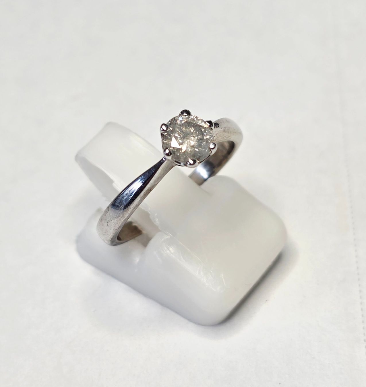 Anelli: Diamant Fingerring dünnsteg – Nuovo (secondo la descrizione) da Zürich venduto da adriben