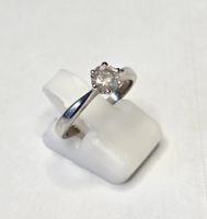 Diamant Fingerring dünnsteg