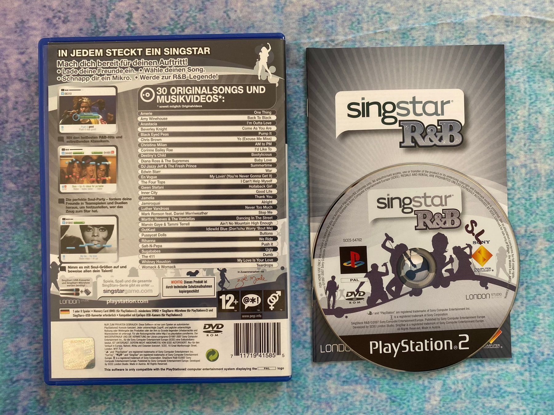 Sony Spiele: PS2: Singstar R&B – Gebraucht aus Märstetten von AlienNova 1