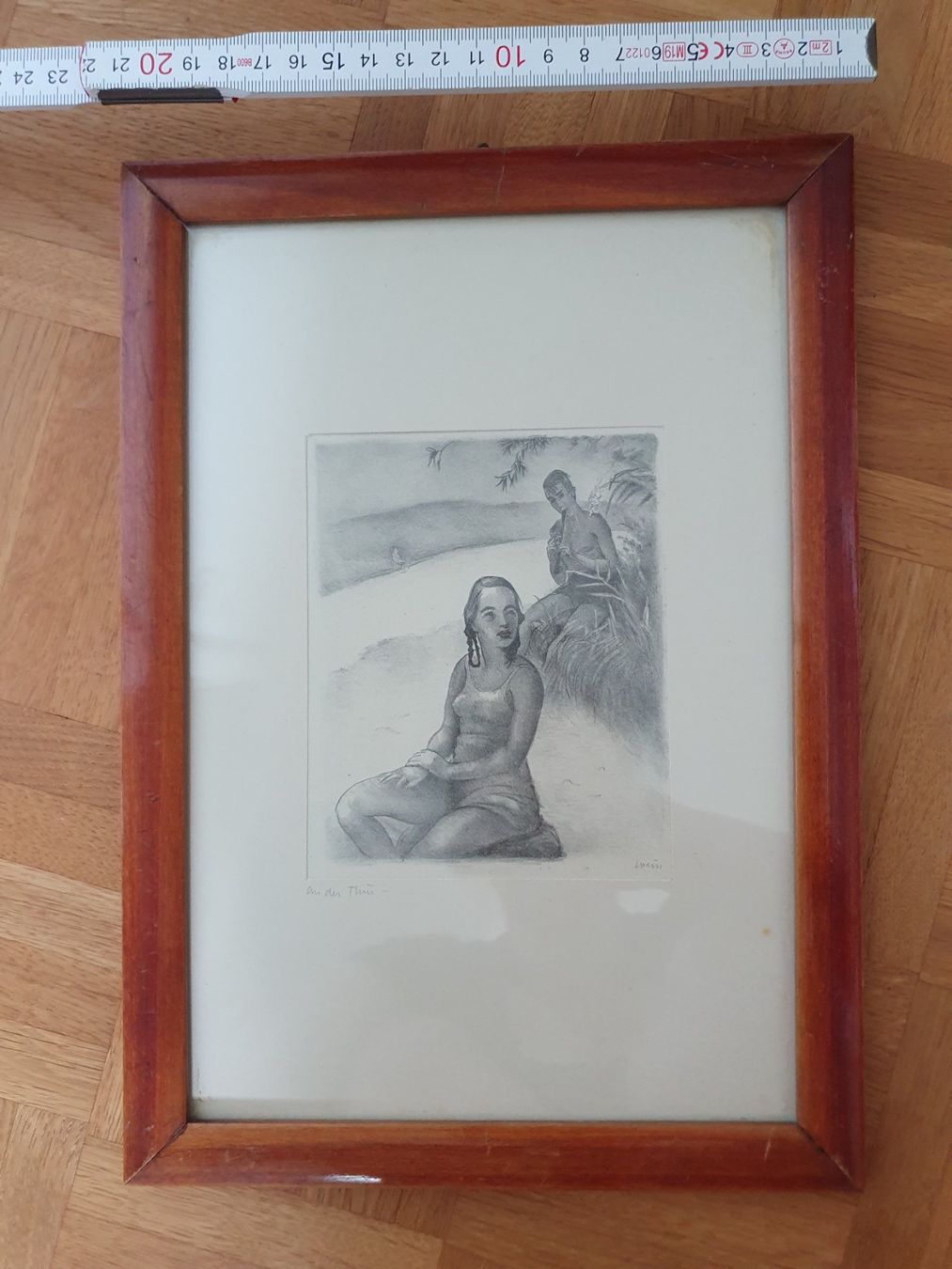 Foto & Immagini: Bild mit Rahmen 20x28 cm – Usato da Winterthur venduto da Natascha_1994 2