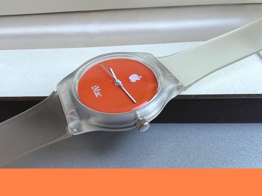 Apple iMac Watch 1998 Promo G3serie Tangerine Vintage Kaufen