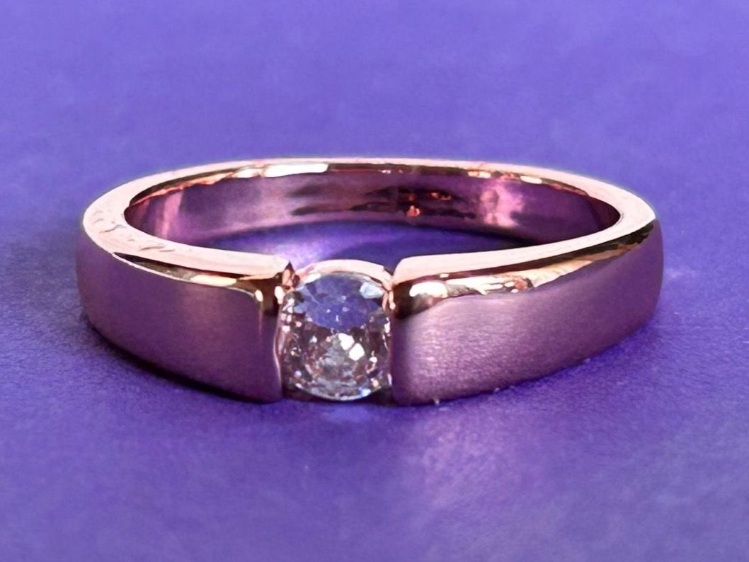 Anelli: Fingerring Rosegoldig klassisch (54) – Nuovo e nell'imballaggio originale da Laufen venduto da Bellavitaboom