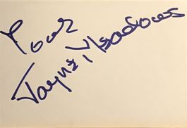 Jayne Meadows 1919-2015 Autogramm signiert Karte 10x15cm