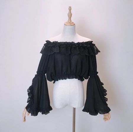 Gothicbluse Gr S *neuwertig*