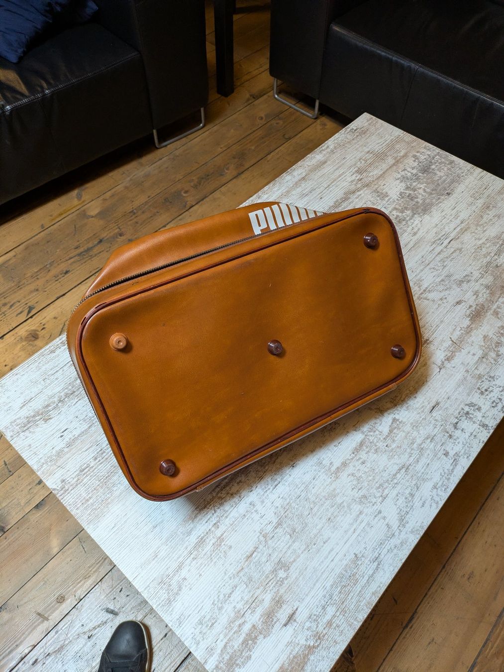Puma Sacs: Puma Tasche aus Kunstleder, Oldschool – D'occasion à Niederlenz par pco_577d 4