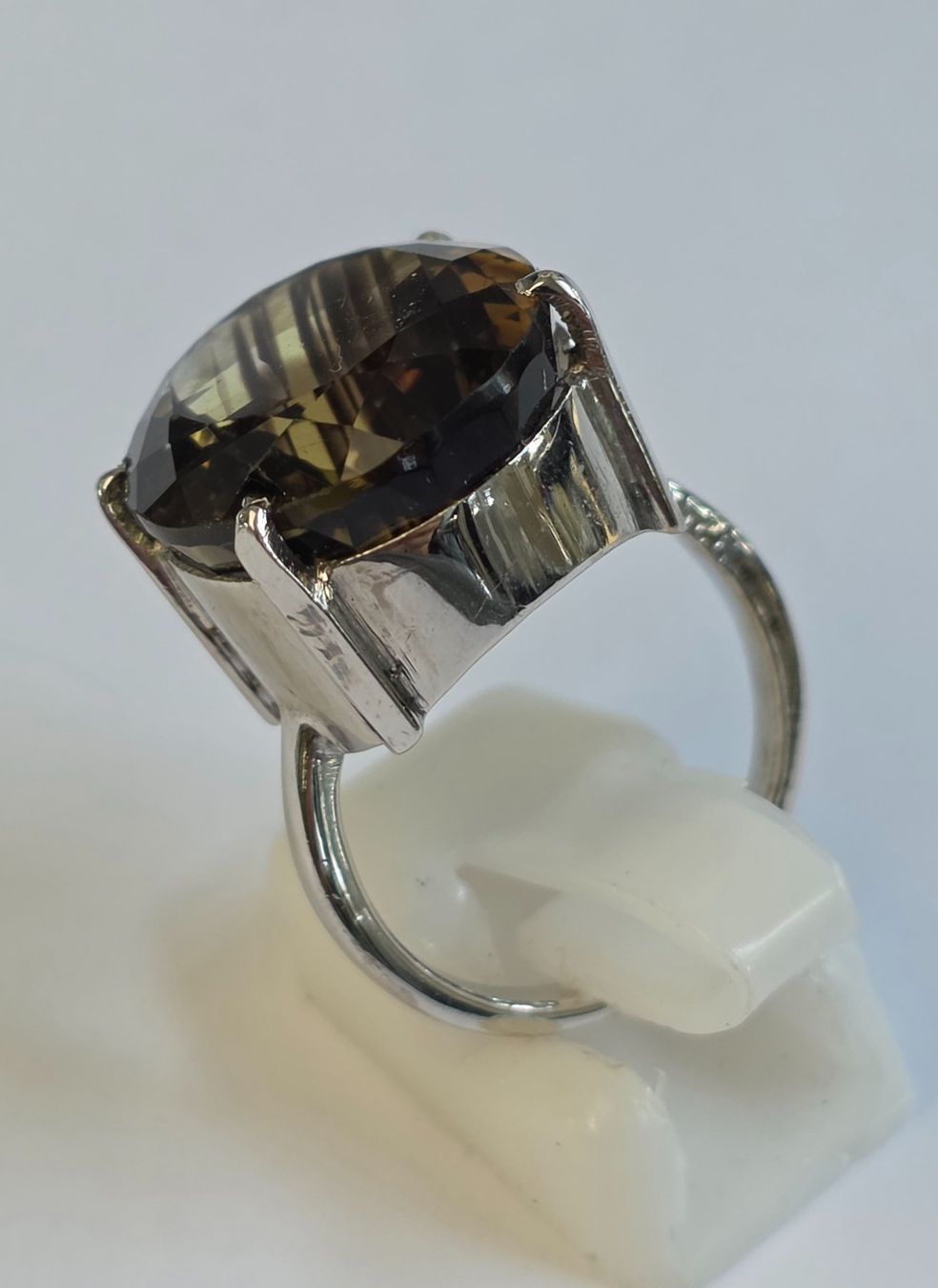 Ringe: Ring mit Rauchquarz oval Silber 925 Grösse 56 – Neu (gemäss Beschreibung) aus Zürich von ben_mn5h 4