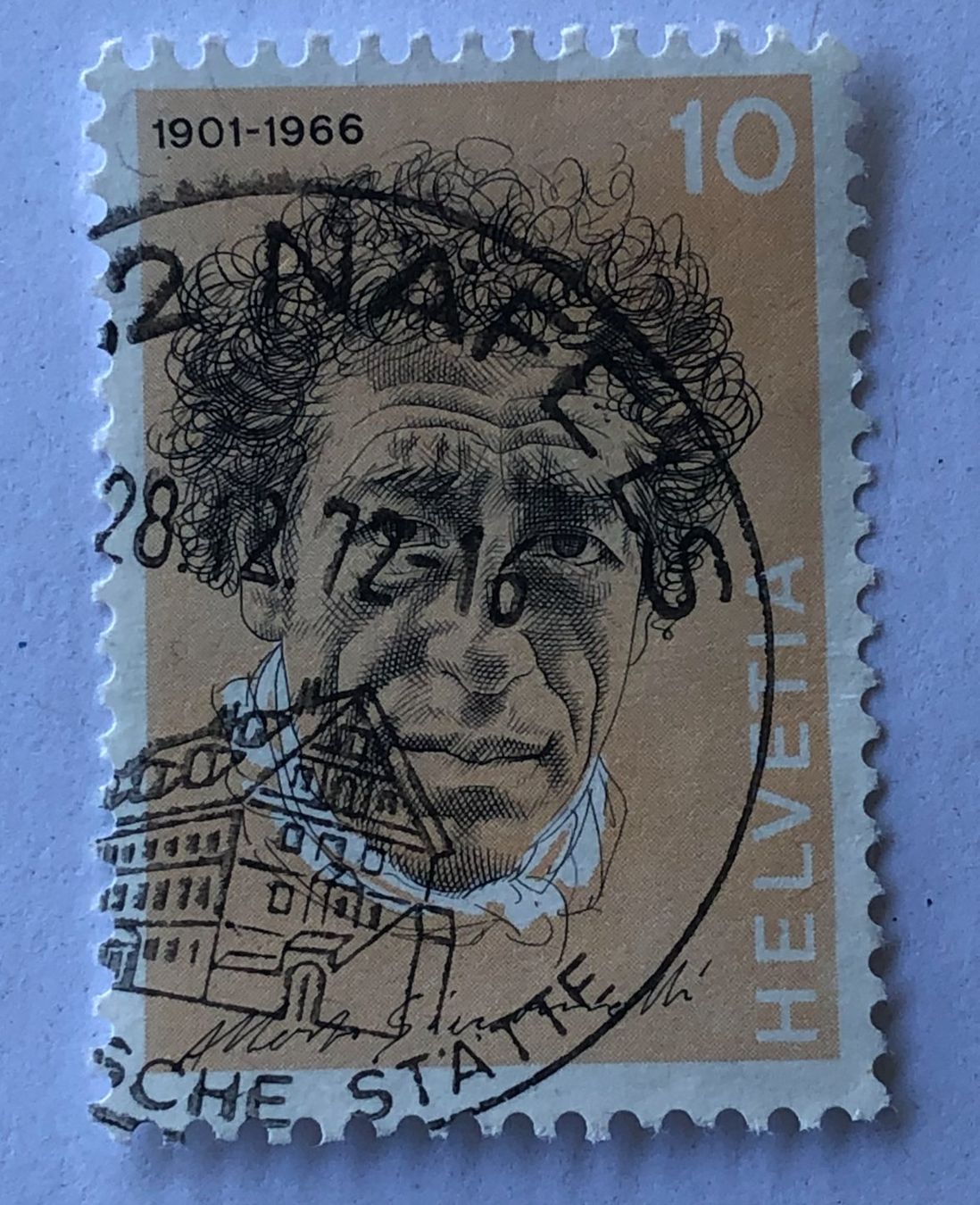 Tutti i francobolli: Nr. 511 GESTEMPELT NÄFELS  1972    – Usato da Aarau venduto da Billa007