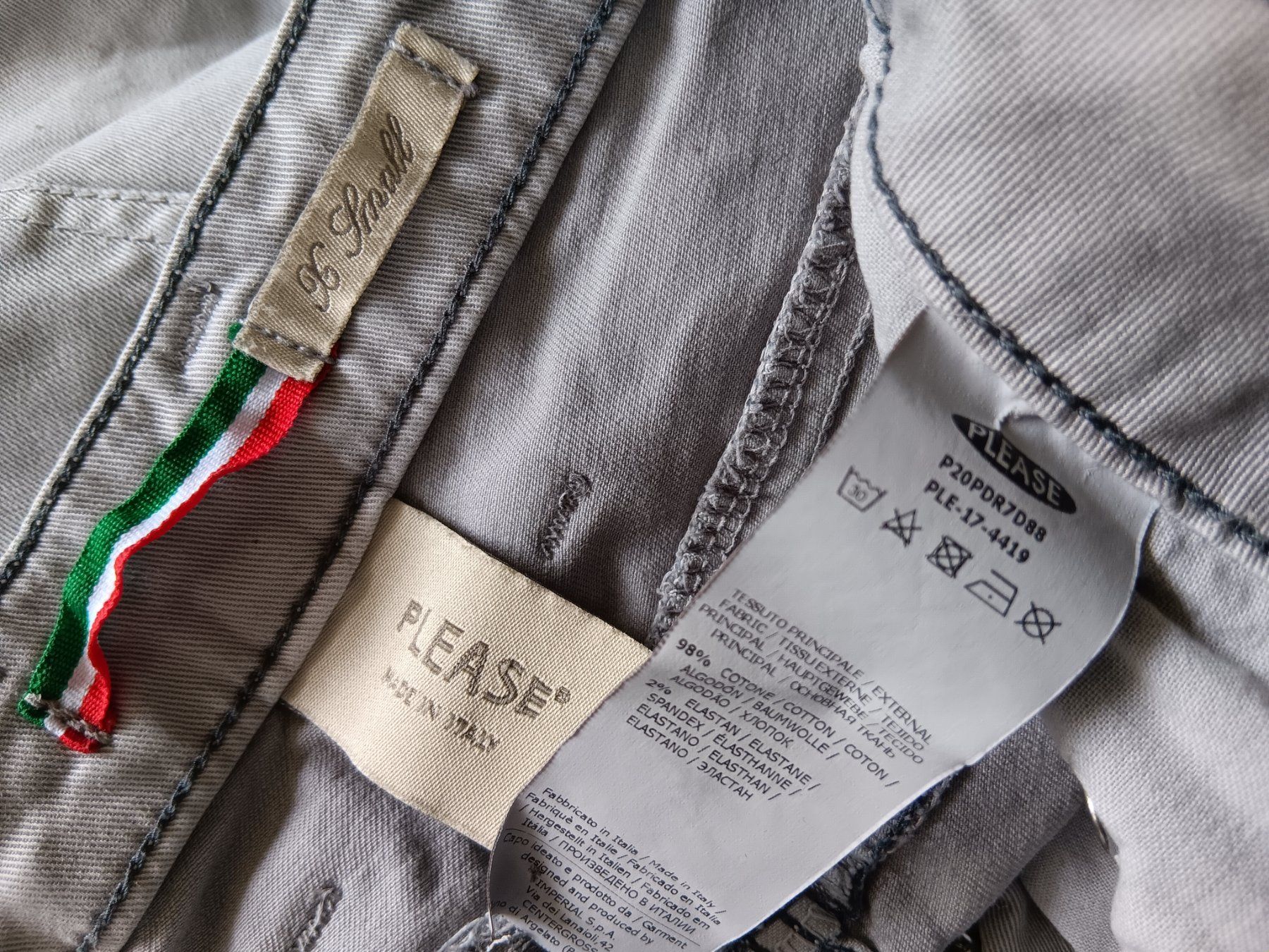 Please Jeans Jeans: PLEASE P20 Jeans taille / Grosse XS – Usato da Cossonay-ville venduto da Super-Price-Quality 9