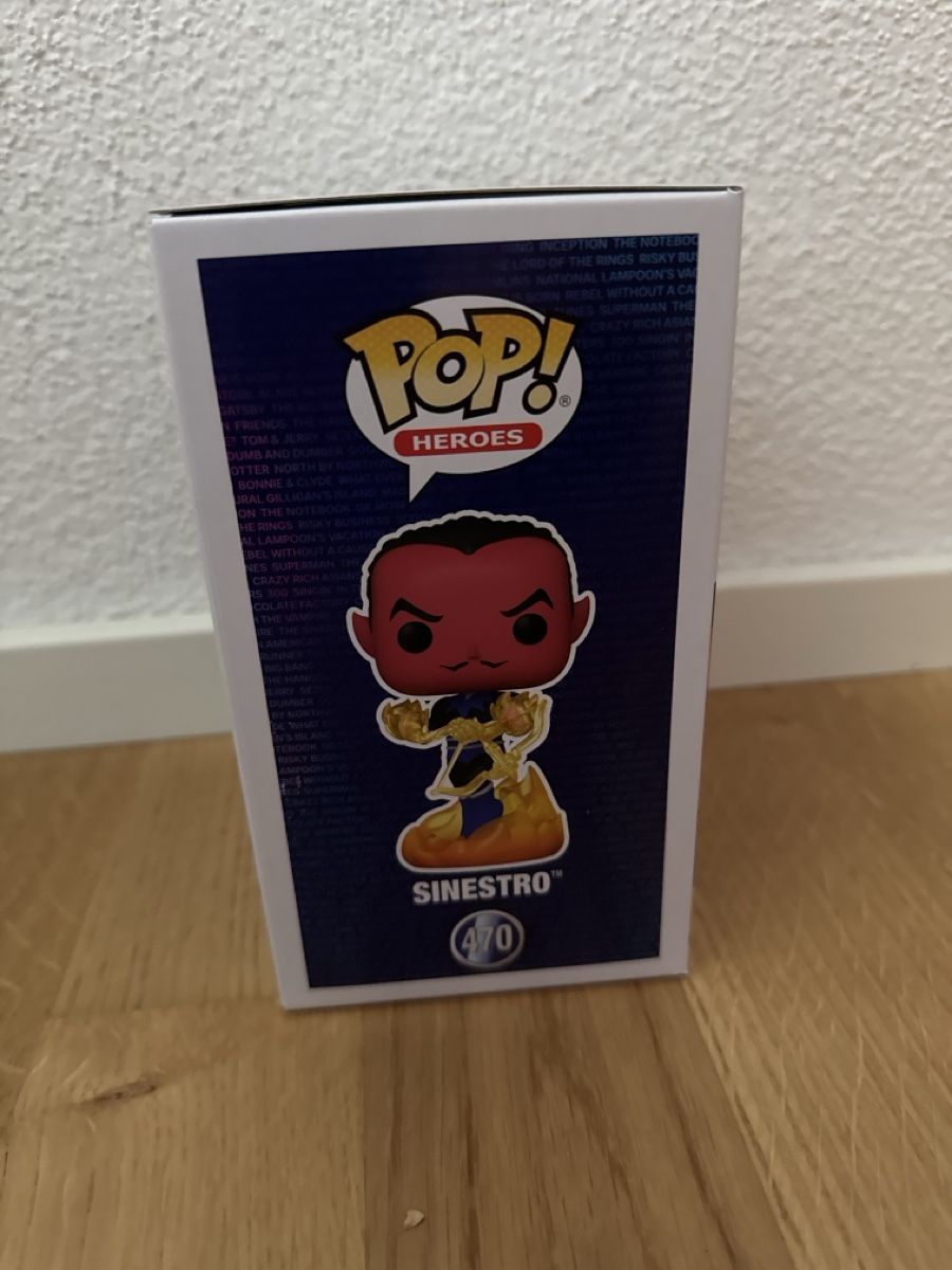 Funko Figuren: Funko Pop Sinestro 470 – Neu und originalverpackt aus Suhr von Dominick 3
