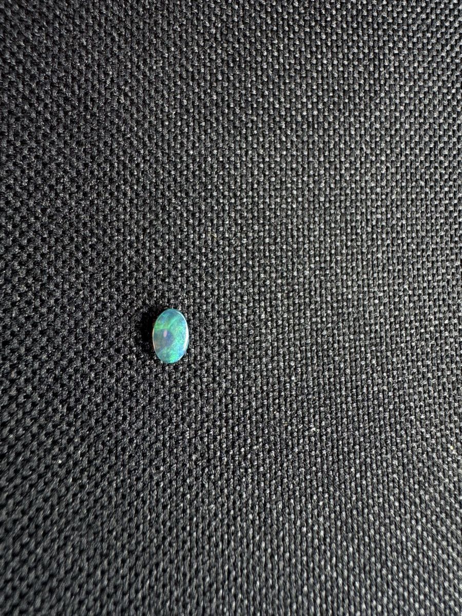 Pietre preziose: Black Opal 0.35 ct – Nuovo e nell'imballaggio originale da Wängi venduto da Horus90 3