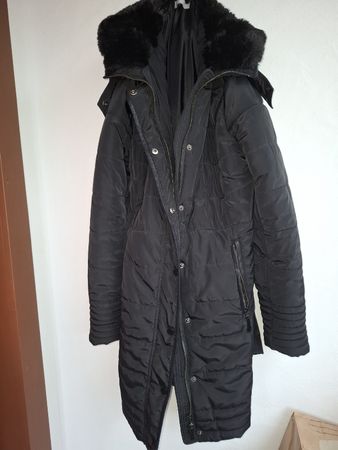 Kapalua Wintermantel Gr. 42, schwarz, neuwertig & warm!