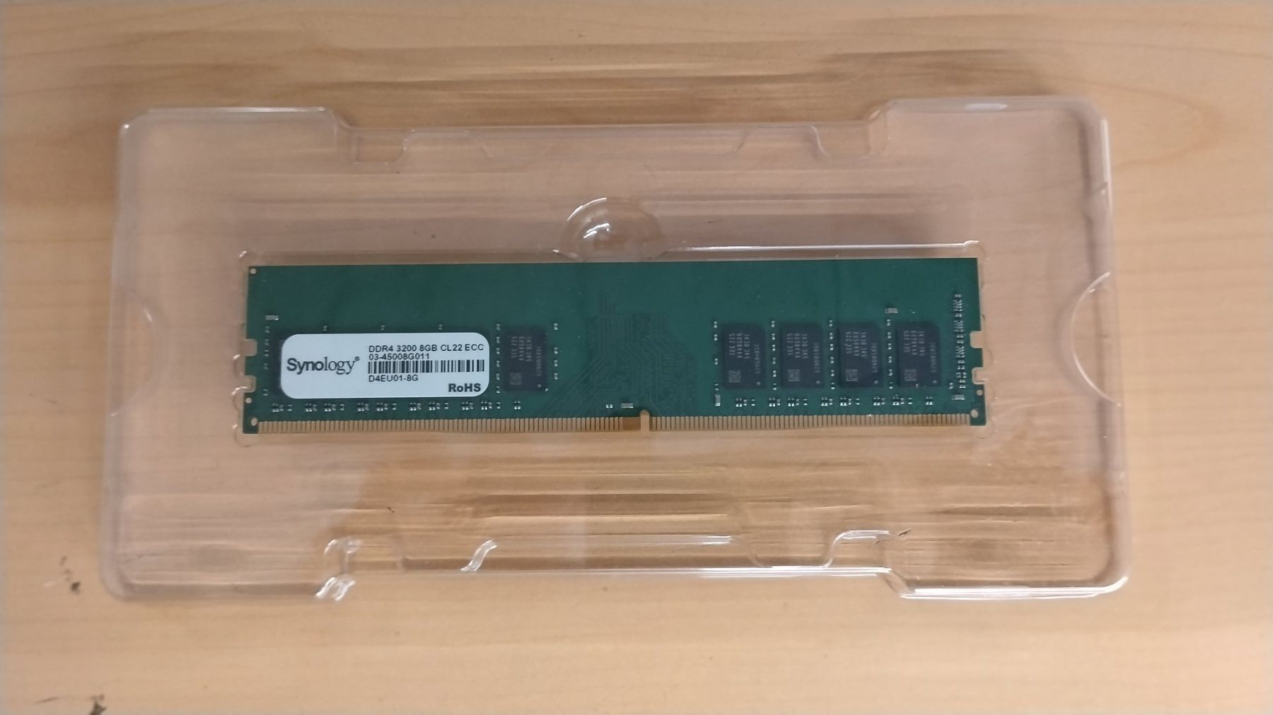 Mémoires / RAM: Synology DDR4 3200 8GB CL22 ECC RAM-Modul neu – Neuf (Voir description) à Wallisellen par mic_gg2g