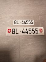 Kontrollschild BL 44555