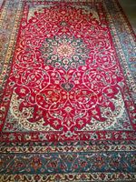 🤩TRAUMHAFTER PERSERTEPPICH ROT MIT BLUMENMUSTER