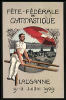 Lausanne, Fête fédérale de Gymnastiqu