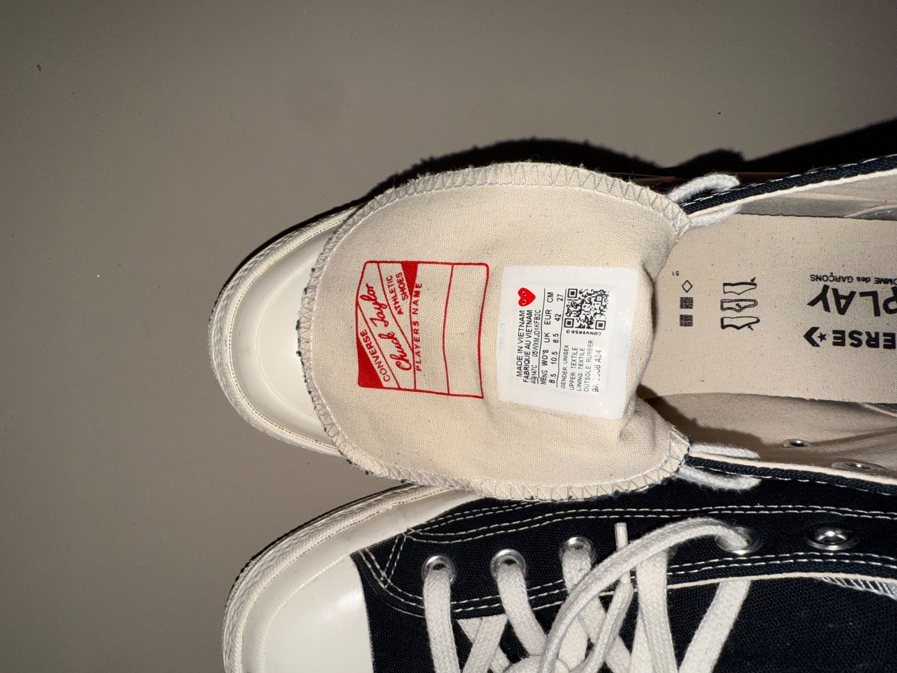 Comme Des Garcons Scarpe da uomo: Converse x CDG comme des garcons, EU42 – Nuovo (secondo la descrizione) da Näfels venduto da sellmemoric 3