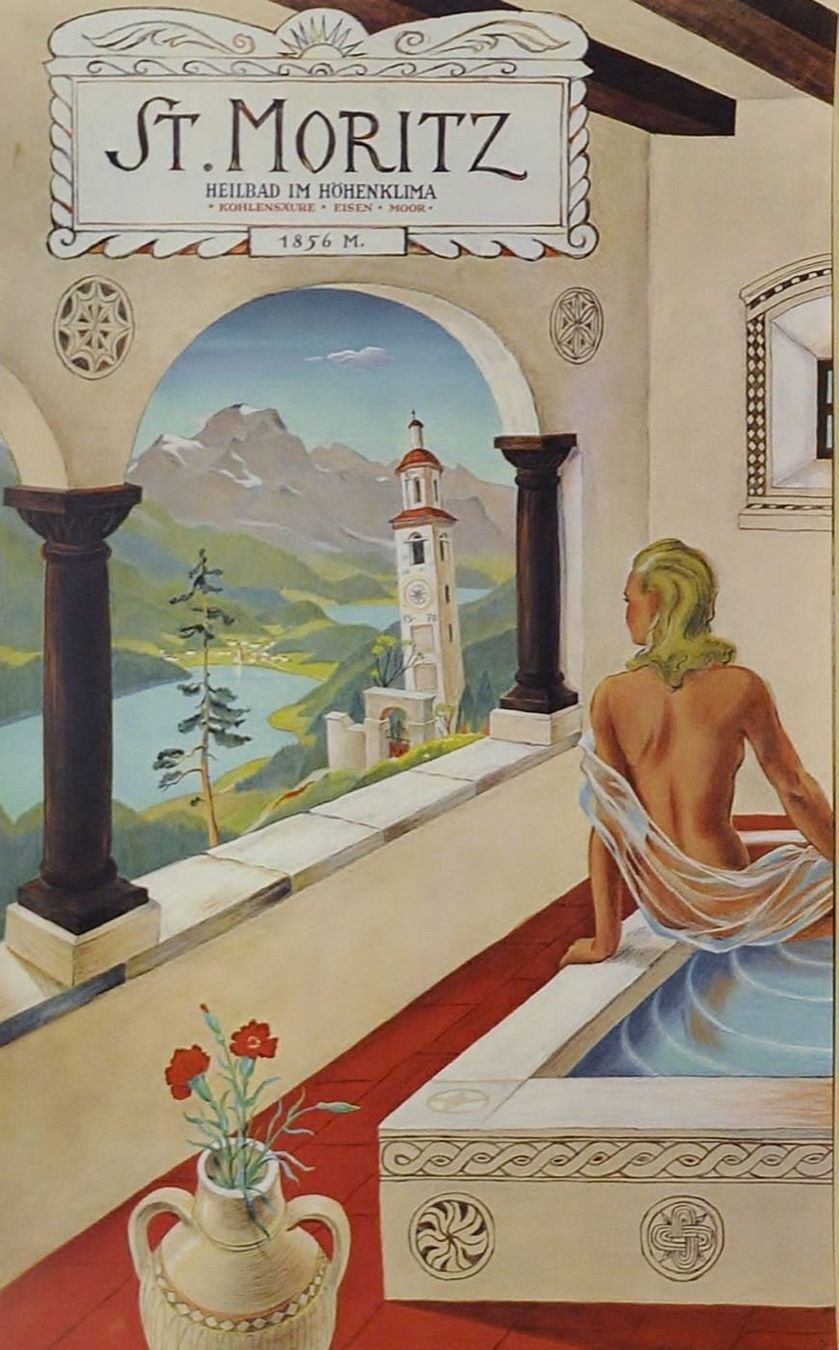 Foto & Immagini: St. Moritz Plakate, Reprints – Nuovo (secondo la descrizione) da Bern venduto da Vintage-Art-Poster 1