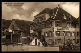 AK Rheineck, Hotel Hecht