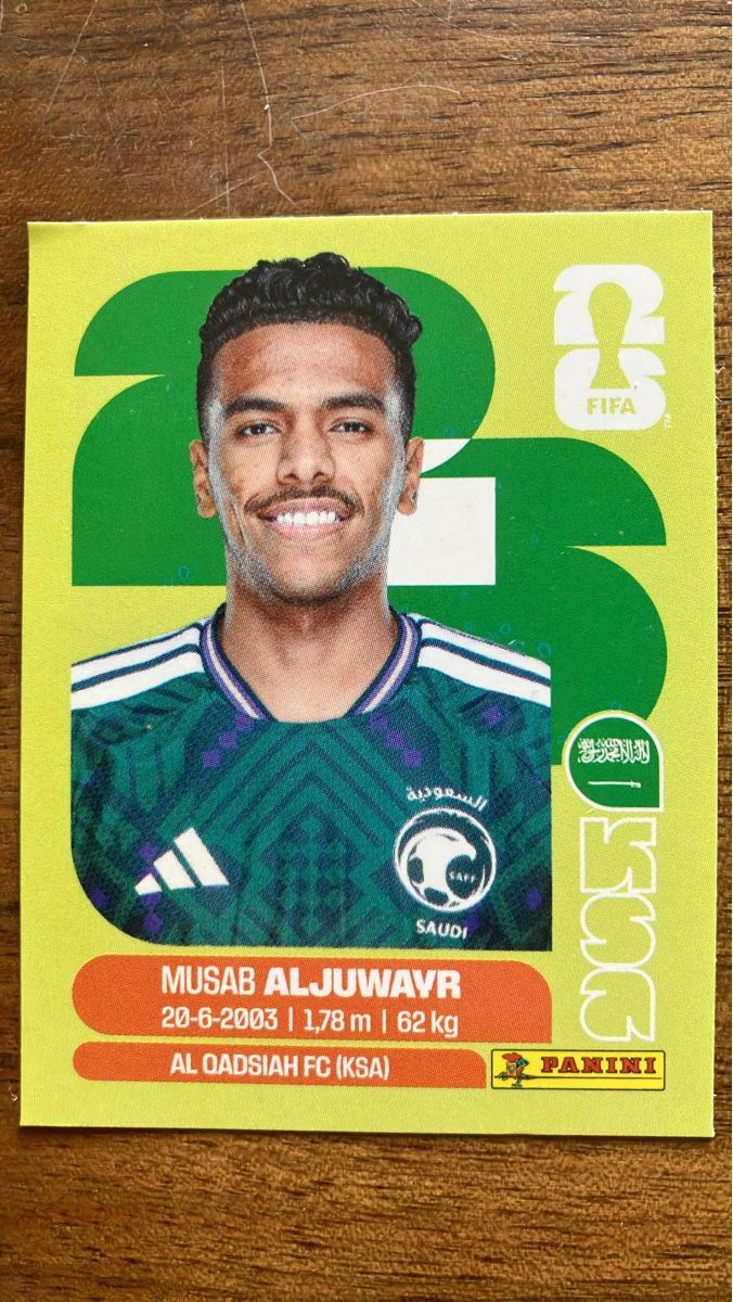 Sticker: Panini Sticker Musab Aljuwavr – Nuovo e nell'imballaggio originale da Basel venduto da ronny_huse