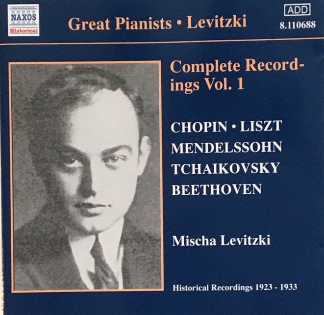 CDs: Mischa Levitzki - Chopin/Liszt/Mendelssohn/Beethoven... – Gebraucht aus Grüningen von azulamarillo